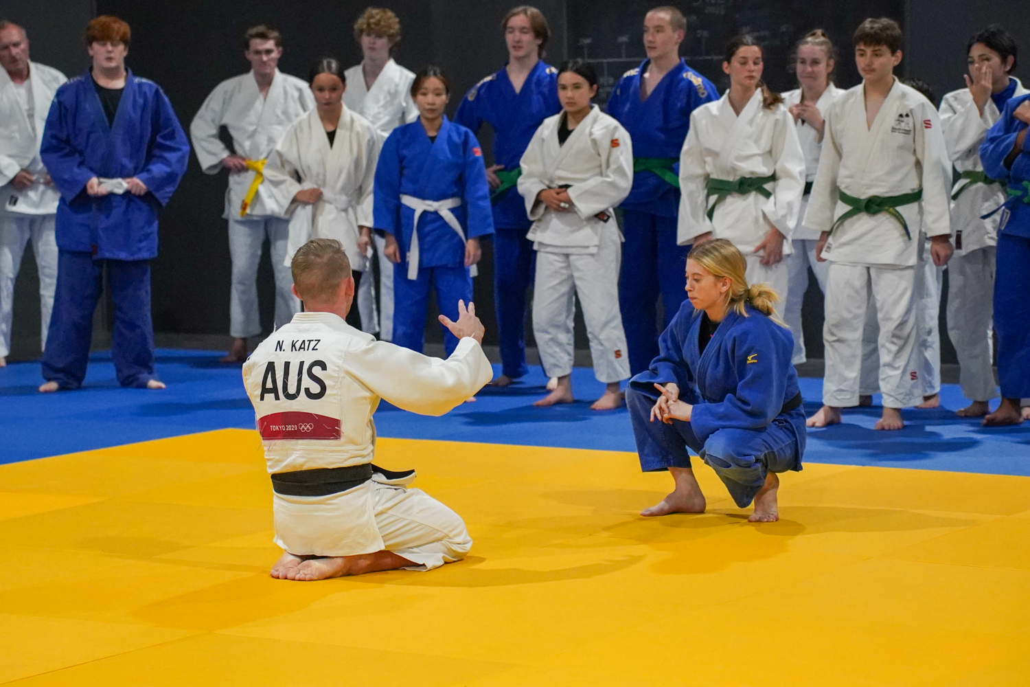 Olympian Nathan Katz Visits SouthWest Judo Academy